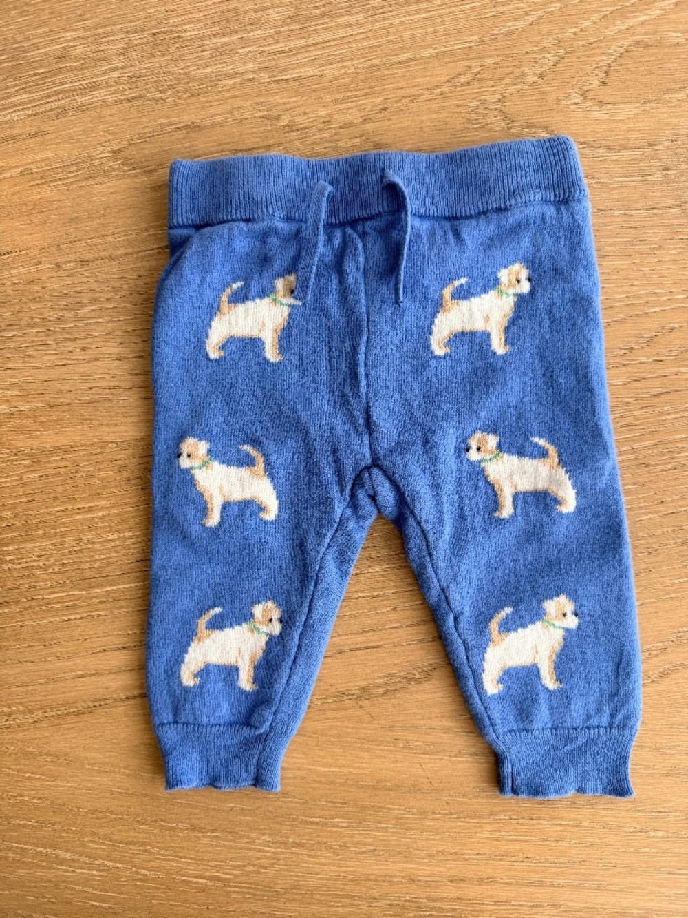 Janie and Jack Baby Dog Sweater Jogger Pants 3-6 Months